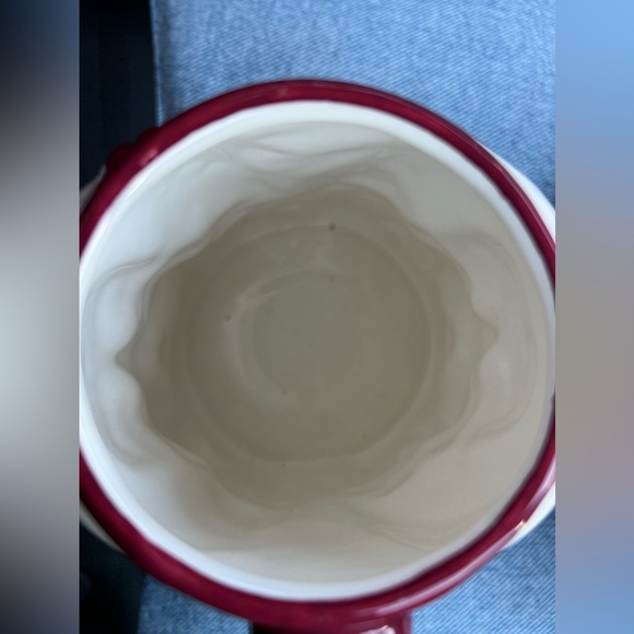 Vintage Hand painted ceramic 1996 Santa mug & Pitcher double faced Santa - Picture 8 of 12